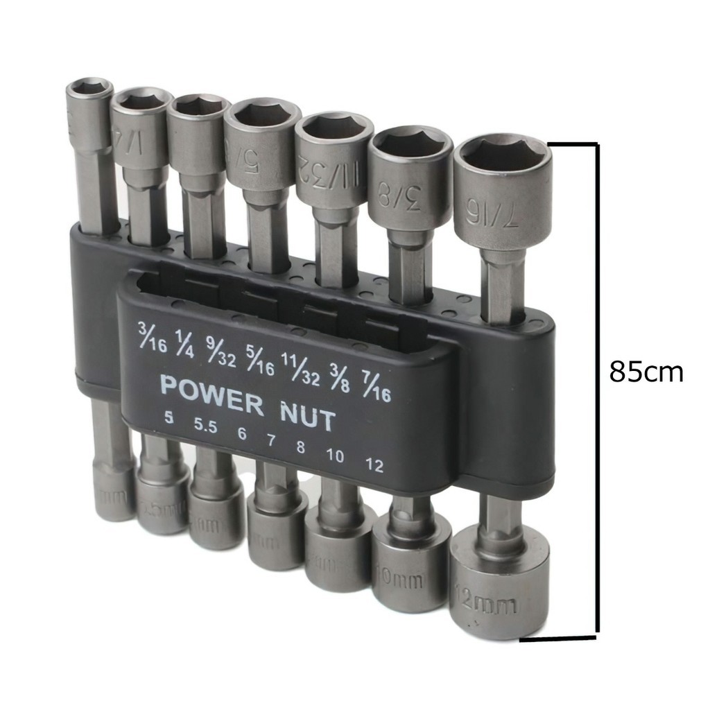 Bộ 14 Khẩu Tuýp Vặn Ốc VITO Lục Giác Gắn Máy Khoan 14 Đầu Vít Bắn Tôn FE123