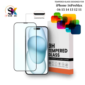 Kính cường lực chống bụi chống Gores Bảo vệ toàn màn hình iPhone 16 15 14 13 12 11 Pro MAX X XR XS MAX 7 8 14 15 16 Plus Kính bảo vệ toàn diện