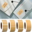 800 Miếng dán niêm phong giấy Kraft - Miếng dán phong bì DIY - Nhãn loại thực phẩm - Trang trí thẻ quà tặng - Trống, Tự dính - Văn phòng phẩm dành cho học sinh - Cung cấp văn phòng trường học