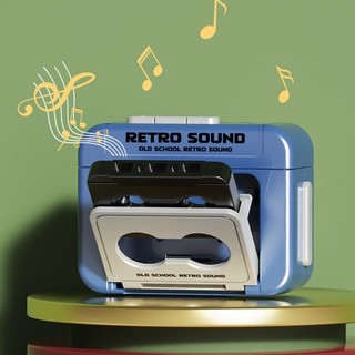 Tape Recorders Pendants Mini Recordable Music Box Pendants Ornaments