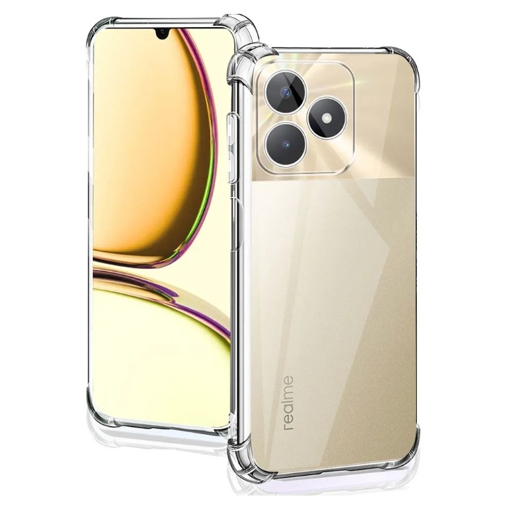 Ốp Điện Thoại Di Động Chống Rơi 3 TRONG 1 Realme C61 Cho Realme C63 Note 60 50 Chống Gián Điệp Riêng Tư Kính Cường Lực Bảo Vệ Màn Hình Và Phim Ống Kính
