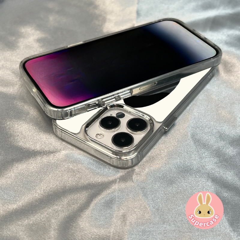 Vỏ Gương Ma Dễ Thương Cho Realme 16 15T 15X 15 Pro Plus C85 C83 C71 Neo8 GT8 Narzo 90X 80 Note 70 70T P4 Pro Lite P3 Ultra 5G Vỏ Mềm Mạ Khung Ống Kính Vỏ Điện Thoại