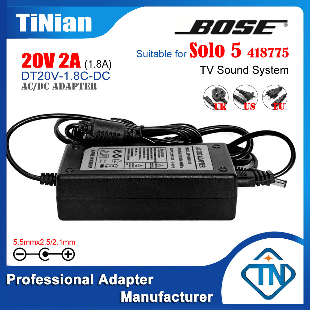 Bộ sạc chuyển đổi AC / DC 20V 2A 1.8A DT20V-1.8C-DC cho hệ thống