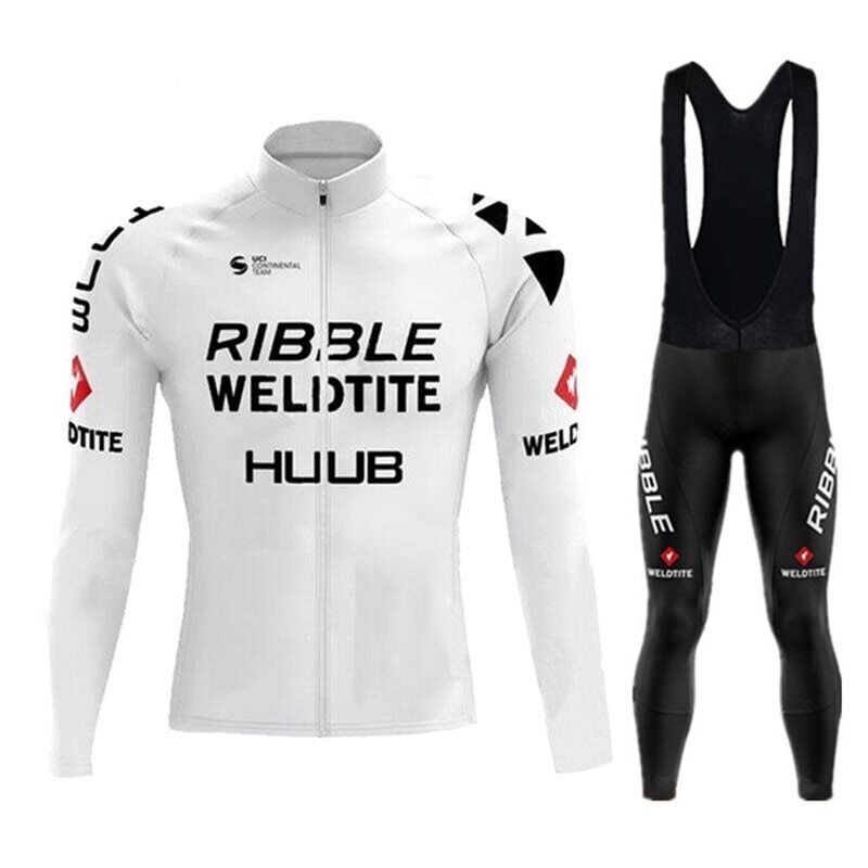 Ribble Weldtite Huub Nam Đội Đi Xe Đạp Tay Dài Jersey Yếm Quần Short Đi ...