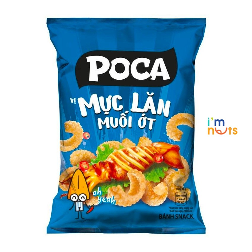 Snack Poca đủ vị gói nhỏ 3x gram giòn rụm Date xa Bảo đảm chất lượng