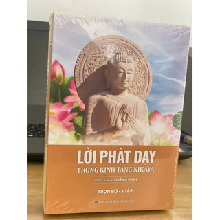 Sách - Lời Phật dạy trong Kinh Tạng Nikaya ( Bộ 3 cuốn) ( bìa mềm)
