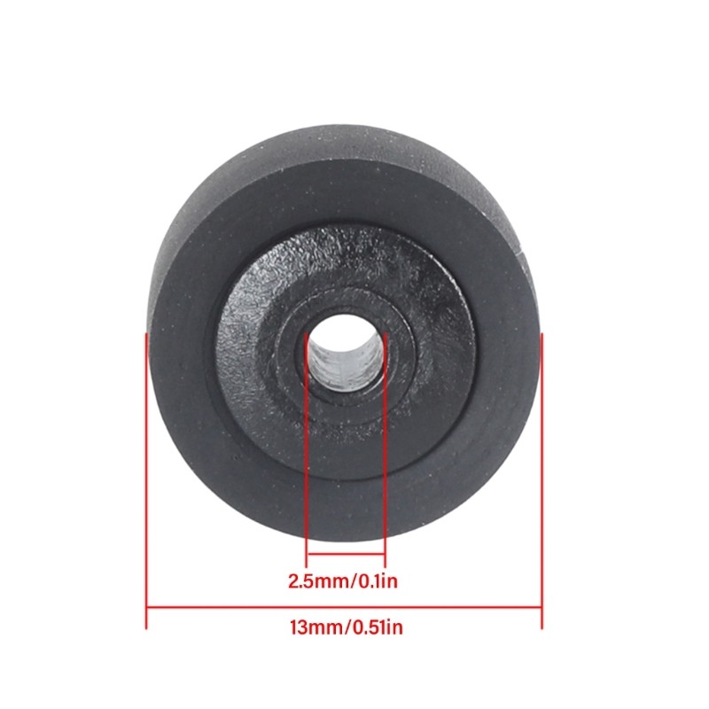 GODD 5 Con Lăn Vòng Bi Bánh Xe Cassette Băng Thiết Bị Con Lăn Áp Lực Cho Âm Thanh Con Lăn Áp Lực Cho Máy Ghi Đài Báo Chí