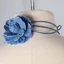 OXXGGKAO Vải Hoa Hồng Vòng Cổ Vải Hoa Hồng Choker Cà Vạt Vải Hoa Hồng Choker