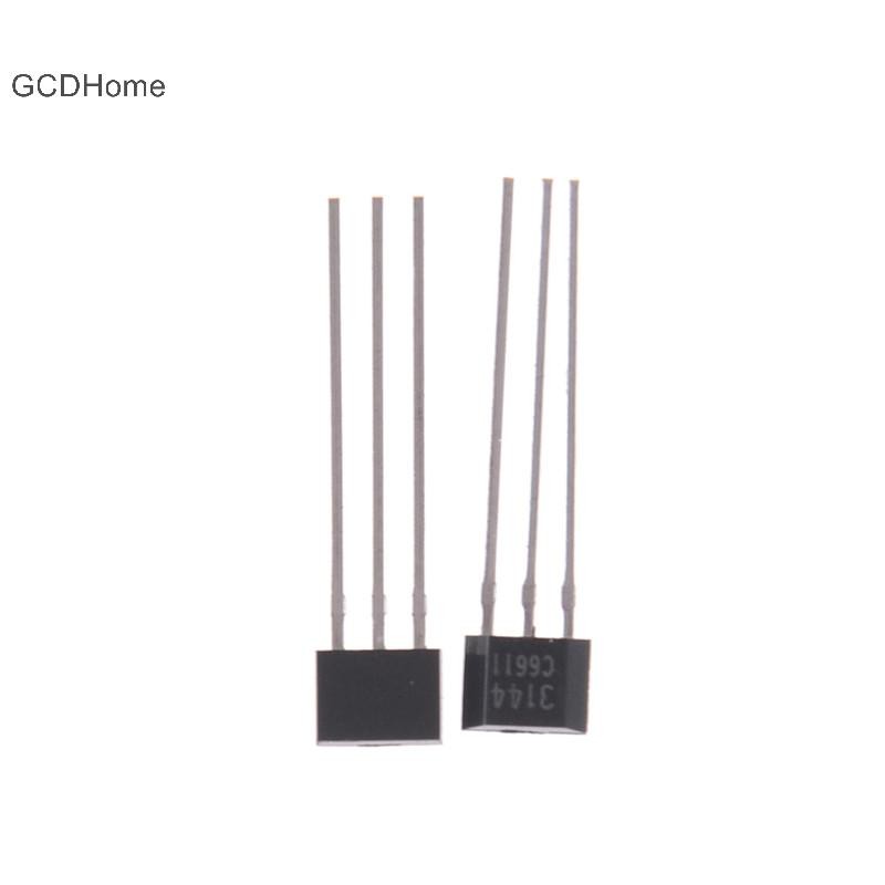 Gcdhome 10 chiếc AH3144E OH3144 3144 Cảm biến hiệu ứng Hall Máy dò từ tính HOT