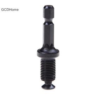 Gcdhome 1 / 4 "Bộ chuyển đổi chuôi lục giác Vít ren nam cho máy khoan Chuck 6mm, 10mm, 13mm 3 / 8" -24UNF HOT