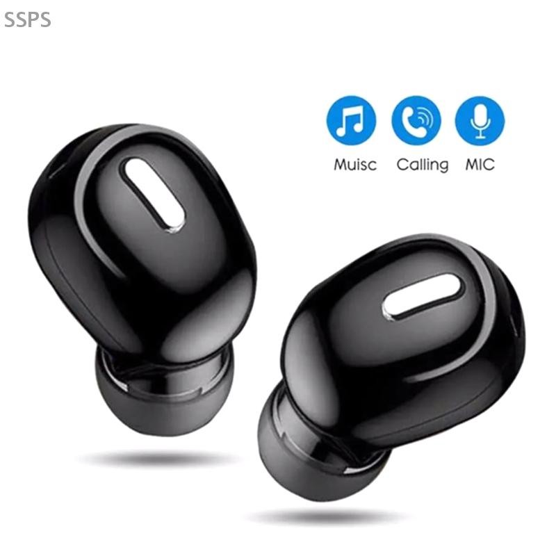 Tai nghe nhét tai 5.0 không dây có mic, tương thích với Huawei, rảnh tay cho điện thoại