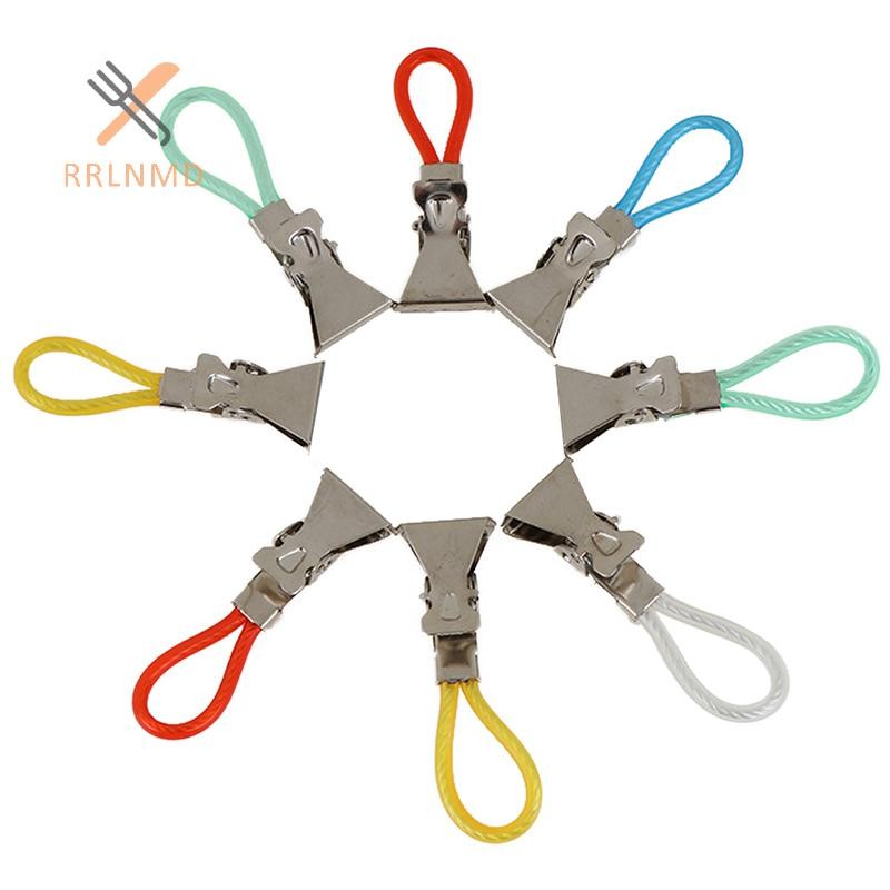 Rrlnmd 8 Chiếc Kẹp Khăn Móc Treo Khăn Trà Khăn Móc MỚI