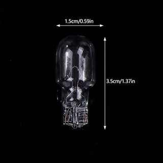 [Bbnzdd] 10 Chiếc T15 12V 16W Đèn Bên Ô Tô Đèn Nội Thất Giải Phóng Đèn Nhạc Cụ Đèn Tự Động Haen Bóng Đèn BVAH