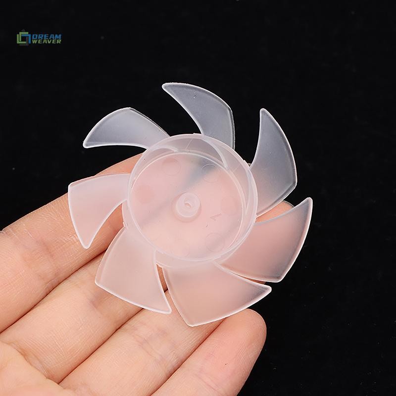 [Dream] 1 Lưỡi Quạt Nhựa 7 Lưỡi Dao Đường Kính Ngoài 35mm / 42mm / 50mm / 65mm Lưỡi Quạt Làm Mát Bằng Nhựa Cho Máy Sấy Tóc Lớn