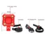 Đèn còi xe đạp ROLY, Chuông xe đạp có thể sạc lại USB 2 trong 1, Đi đêm 140DB Đi xe đạp an toàn Đèn xe đạp điện tử