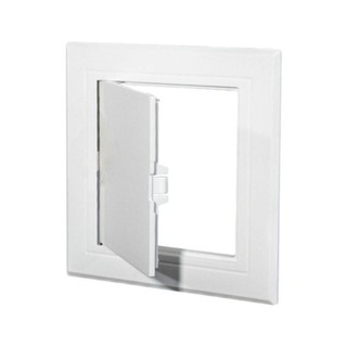 Tấm che nắp mở COZYNEST, Cửa bảng điều khiển truy cập có thể tháo rời bằng nhựa, Khóa cửa hộp màu trắng Bản lề Truy cập Cửa nở trần treo tường