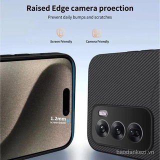 Kết Cấu Kim Loại Sang Trọng Từ Tính Sạc Không Dây Ốp lưng Oppo Reno 12 13 Pro 12F 13F Reno13F Reno13Pro 4G 5G Vỏ Họa Tiết Sợi Carbon Cứng PC Ốp Lưng Chống Sốc