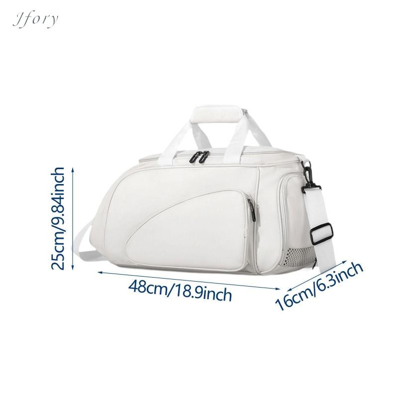 Jfory Túi Bóng Bàn Đeo Ngang Tote Giá Đỡ Chuyên Nghiệp Dung Tích Lớn Lưu Trữ Thể Thao Túi Tập Gym Cho Bóng Bàn Mái Chèo
