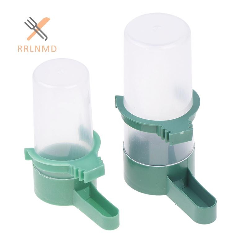 RRLNMD 2 Chiếc Cho Chim Ăn Bằng Nhựa Nước Tự Động Uống Đài Phun Nước Thú Cưng Vẹt Bình Nước Uống Bát Đồ Dùng Cho Chim MỚI