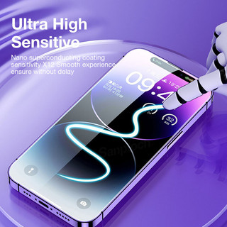Hộp lắp IPhone bằng kính cường lực loại bỏ bụi tự động và bảo vệ toàn màn hình 16E15 14 13 12 11 PROMAX X XS MAX XR8 7 Plus + SE2020 Privacy HD Chống bụi và dễ lắp đặt