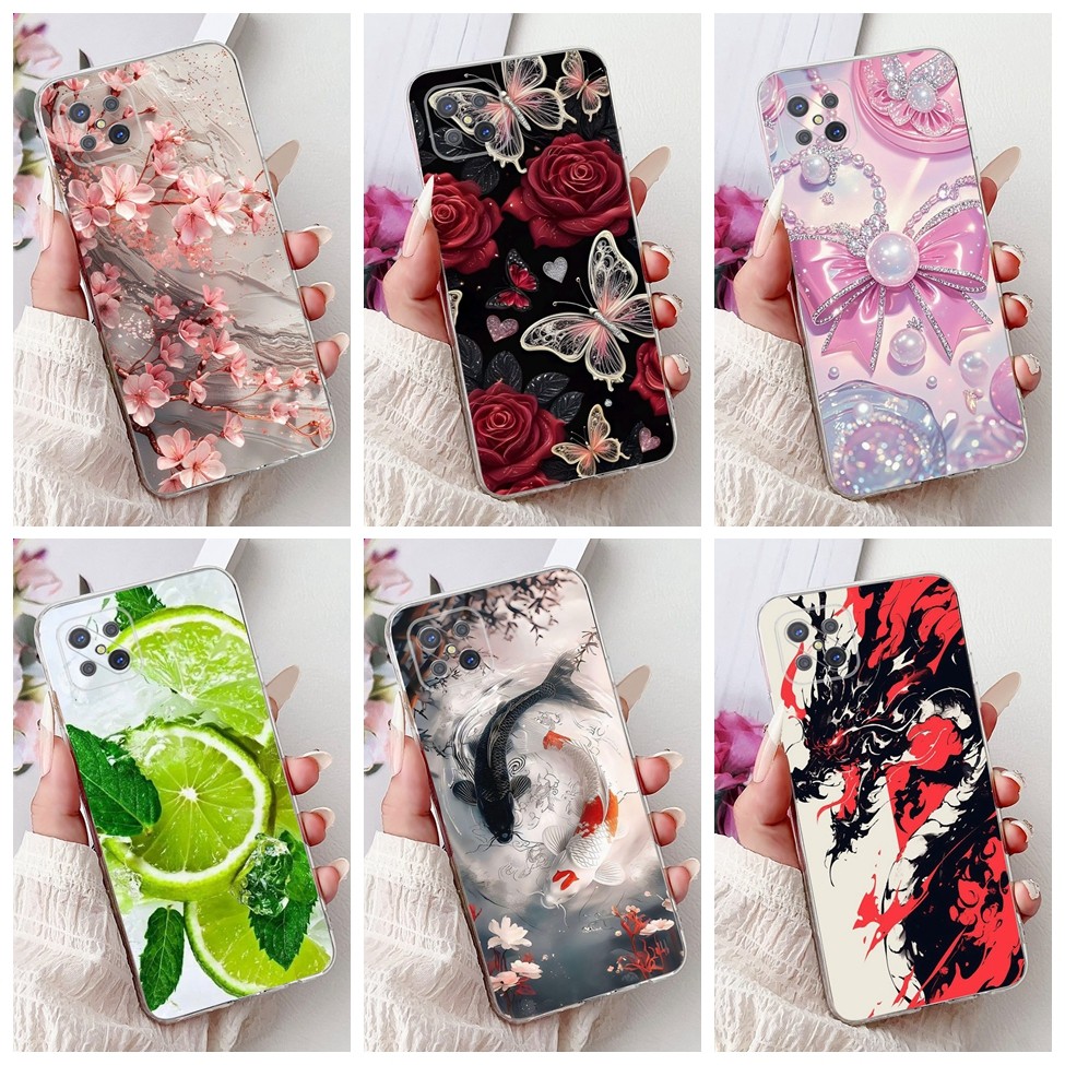 Trong Suốt Cho Oppo Reno 4Z 5G CPH2065 Ốp Lưng Oppo A92s PDKM00 Bướm Sang Trọng Tình Yêu Thời Trang Hoa Thoáng Mát Đẹp Trai Sư Tử Sơn