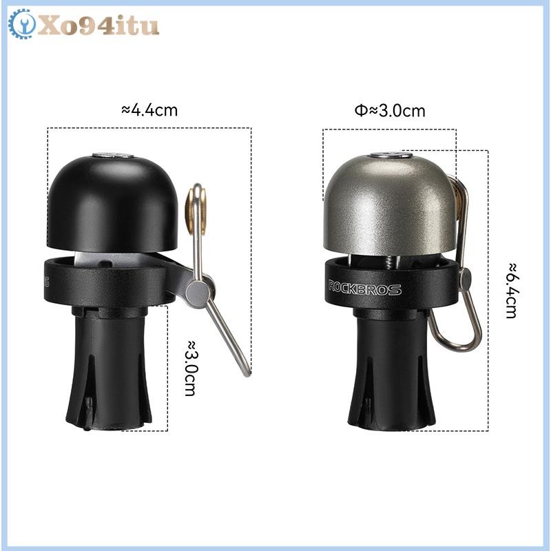 XOITU 1 Hợp Kim Nhôm Xe Đạp Tay Lái Loại Cắm 80dB Siêu To Báo Động An Toàn Sắc Nét Vòng Sừng Phụ Kiện Đi Xe Đạp VN