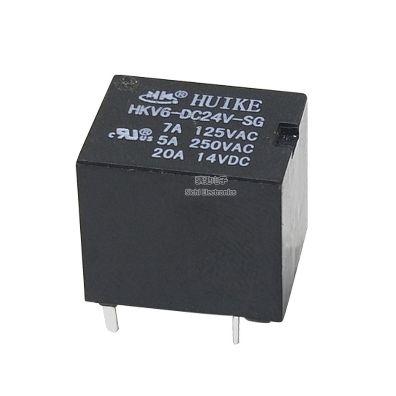 Rơle tín hiệu HUIKE HUIKE chính hãng HKV6-DC5V / 12V / 24V-SG 5 chân T78 20A 12V