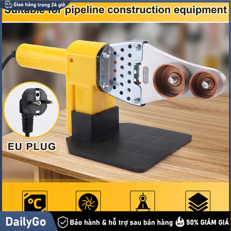 máy hàn ống nhiệt ppr 20-63 Và 20-32 - công suất 1000w làm nóng cực nhanh 6 đầu máy hàn ống 220V  Nhiệt tức thời