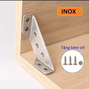 Bộ 16 món Great Value，Bát ke vuông góc INOX đa năng 90 độ - Ke góc vuông bản rộng dày dặn