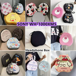 [imamura] Dành Cho Hộp Đựng Tai Nghe SONY WH-1000XM5 Hoạt Hình Đơn Giản Túi Bảo Quản Tai Nghe EVA Hộp Đựng Tai Nghe
