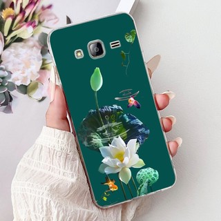 Vỏ Mới Cho Samsung Galaxy J3 2016 Ốp Lưng J320 J320H J3109 J320F J320M J320Y Vỏ Hoa Đẹp Mềm Trong Suốt Silicon