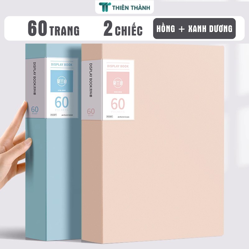 File Lá Đựng Tài Liệu A4 Siêu Bền– Tệp Hồ Sơ Nhựa Pastel Trong Suốt, Dễ Tìm Kiếm và Lưu Trữ Gọn Gàng