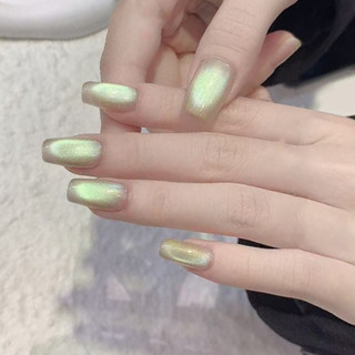 Baoshiman Northern Lights Cat 's Eye Nail Gel Hạt Thủy Tinh Nhiều Màu Sắc Nhấp Nháy Mắt Mèo Quang Trị Liệu Keo Móng Tay Nghệ Thuật Làm Móng Tay Cho Tiệm Làm Móng Tay