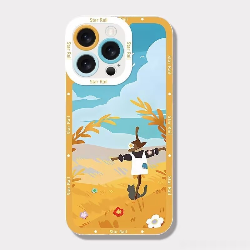 Ốp Điện Thoại Cho Samsung Galaxy A56 A55 A35 A36 A54 A53 A34 A14 A15 A16 A25 A26 5G Bao Honkai Star Rail Firefly Chủ Nhật Castorice Họa Tiết Silicon Mềm Trong Suốt TPU