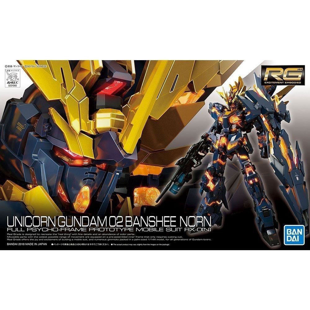 BANDAI RG 27 1 / 144 UNICORN GUNDAM 02 BANSHEE NORN | Shopee Việt Nam