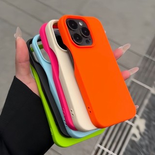 Ốp Điện Thoại Silicon Mờ Màu Trơn Đơn Giản Cho IPhone16 11 15 14 Pro Max 12 13promax 15 14Plus Ốp Lưng Mềm Chống Bụi Bẩn Siêu Mỏng