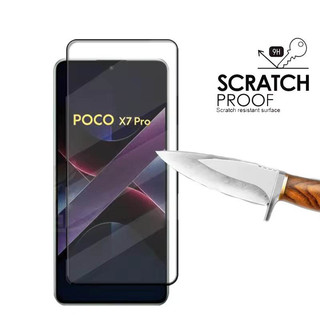 Kính 3D Cho POCO F7 X7 F6 X6 Pro F7 Ultra Bảo Vệ Màn Hình HD Phim Cong Kính Cường Lực