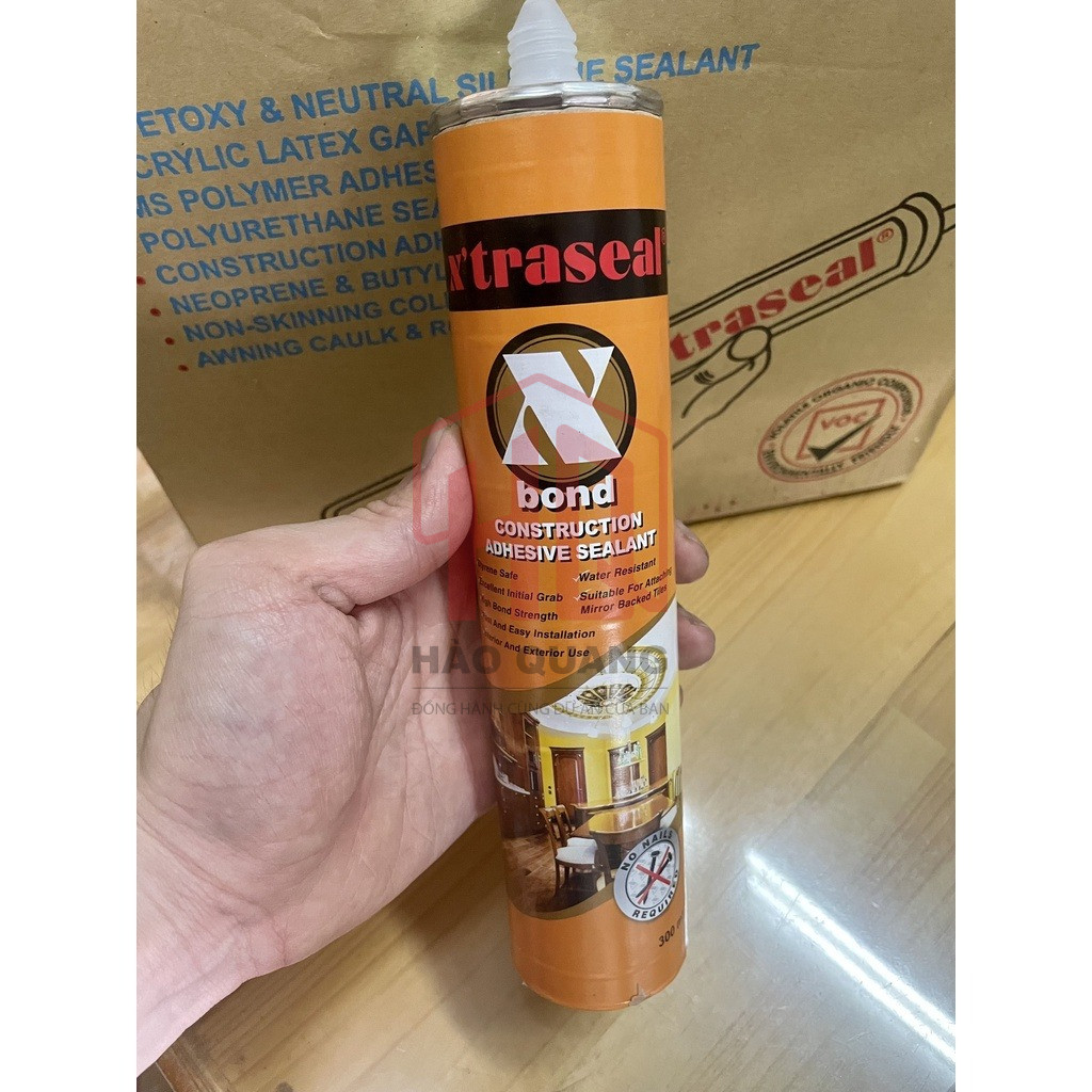 Keo Dán XBond 300ml – Keo Dán Xây Dựng Đa Năng, Chịu Nước, Siêu Bám Dính