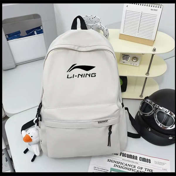 🔥 Đơn giản và phong cách 🔥 công suất lớn 2025 phong cách mới học sinh trung học cơ sở schoolbag Nam học sinh trung học schoolbag có hàng sẵn du lịch ✫Li Ning Ba Lô Nam Dung Tích Lớn Học Sinh Trung Học Cao Cấp Schoolbag Nữ Du Lịch Ngoài Trời Thể Thao Ba