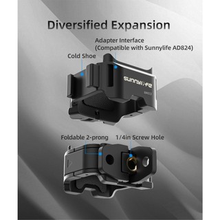 Dành Cho DJI OSMO POCKET 4 / 3 Phát Hành Nhanh Biên Giới Bộ Chuyển Đổi Lạnh boot Túi 3 Giao Diện Mở Rộng Hai Chiều Phụ Kiện camera
