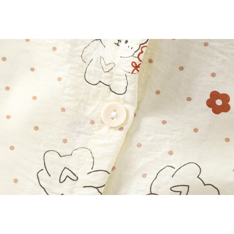 Bé Gái Mỏng Phong Cách Loungewear Phù Hợp Với Ren Crop Quần Bộ Đồ Ngủ Hai Mảnh Phù Hợp Với 80-160 Kích Thước IGO3