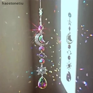 NS Pha Lê Gió Chuông Cầu Vồng Máy Làm Sun Catcher Dream Catcher Mặt Dây Chuyền Trang Trí Sân Vườn Nhà Chuông Gió, Ngày Lễ, Lễ Hội, Trang Trí Nhà, NS