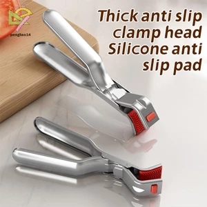 Kẹp chống bỏng Giá đỡ bát nóng Kẹp bát đĩa Nồi Chảo Kẹp đĩa nóng Đĩa nâng bát Retriever Tongs Đồ dùng nhà bếp Mới