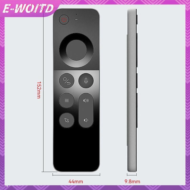 E-WOITD Voice Air Mouse Điều khiển từ xa W3 2.4G Bàn phím không dây cầm tay cho Android TV BOX PC HNVN