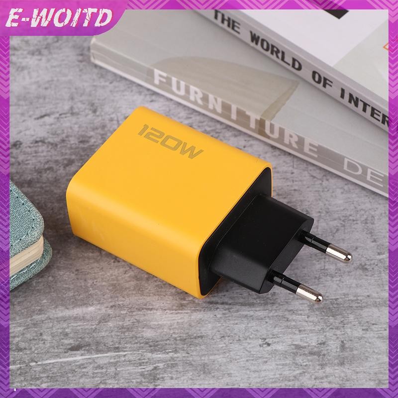 Bộ sạc nhanh E-WOITD Loại C 120W Sạc nhanh 3.0 Bộ sạc USB cho điện thoại PD Bộ sạc USB HNVN
