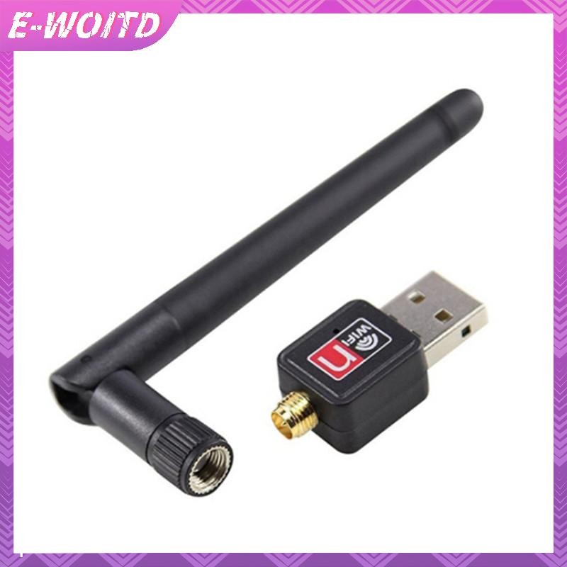 Bộ chuyển đổi không dây WiFi USB E-WOITD 150M LAN có Ăng-ten Raspberry Pi 2 B + ralink HNVN