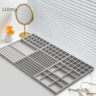 LUImo Hộp đựng đồ trang sức đổ xô Khay trưng bày Nhiều kiểu dáng cho vòng cổ, vòng tay, bông tai, hộp sắp xếp nhẫn SBS