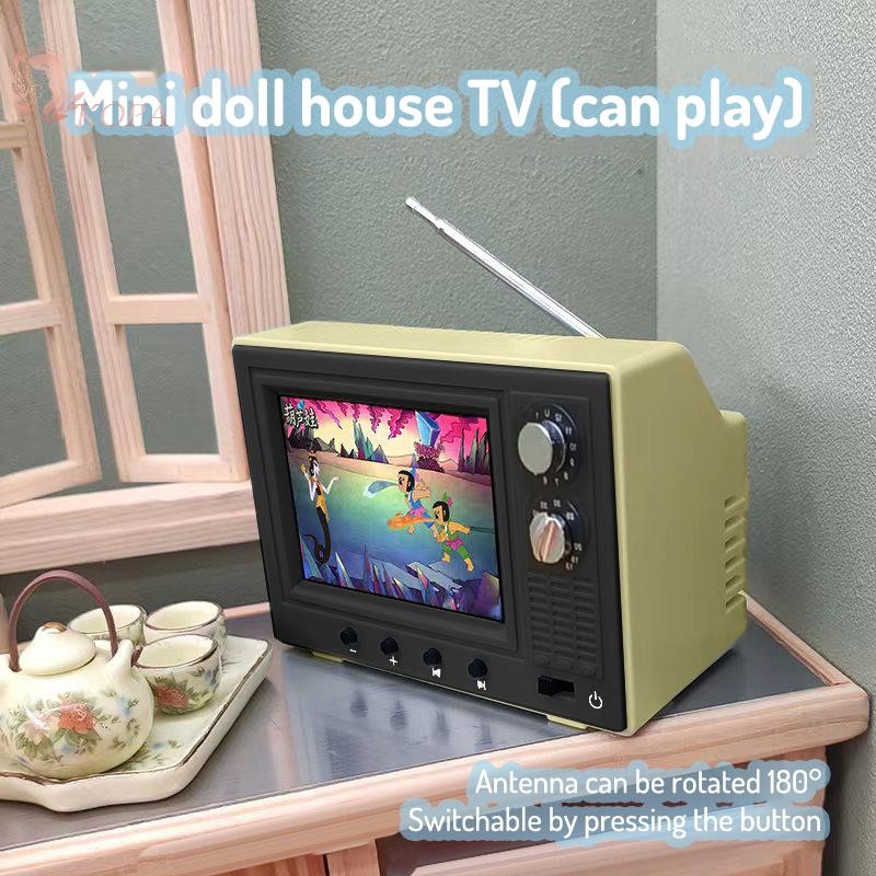 Mô Hình TV KOPA 1: 12 Cho Nhà Búp Bê, Trang Trí Thiết Bị Gia Dụng, Phụ Kiện Phòng Khách VN