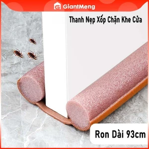 Thanh Chặn Cửa Xốp 93cm - Chống Côn Trùng, Giữ Điều Hòa, Ngăn Bụi & Gió Lùa, 3 Màu
