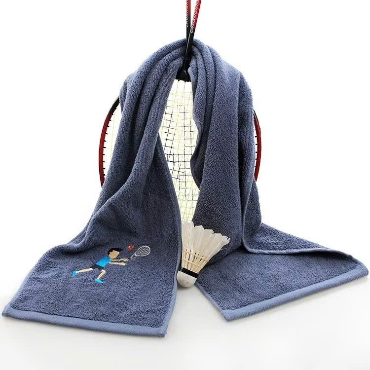 Khăn lau mồ hôi tập Yoga,Khăn cotton thể thao lau thấm mồ,Chất liệu cotton, kích thước 110cm x 25cm GB135